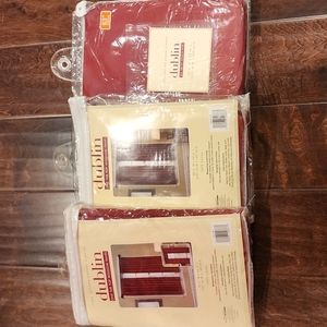 Dublin One Tab Top Window Panel 100% Cotton 50" W x  63 " L